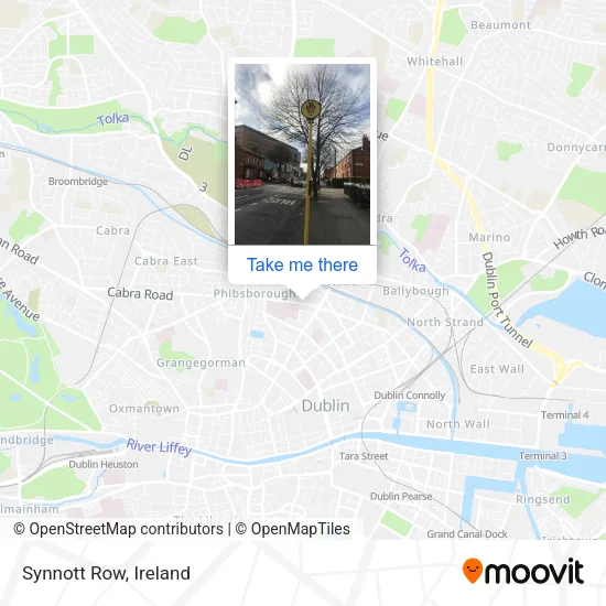 Synnott Row map