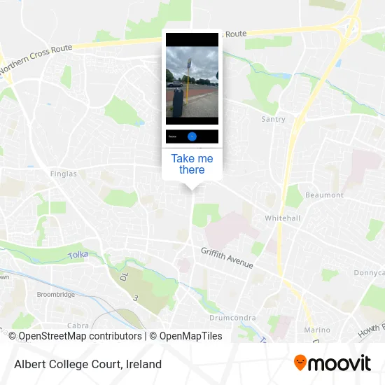 Albert College Court map