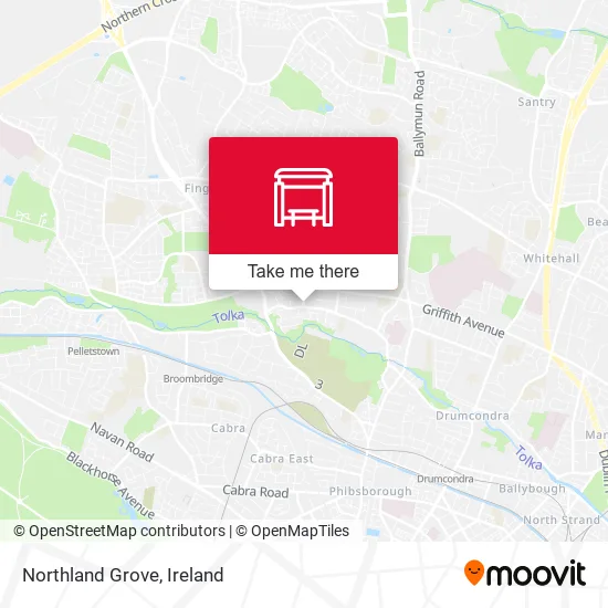 Northland Grove map
