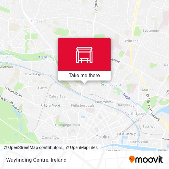 Wayfinding Centre map