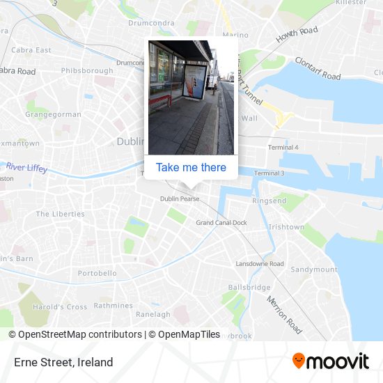 Erne Street map