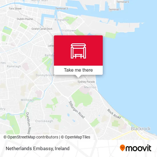 Netherlands Embassy map