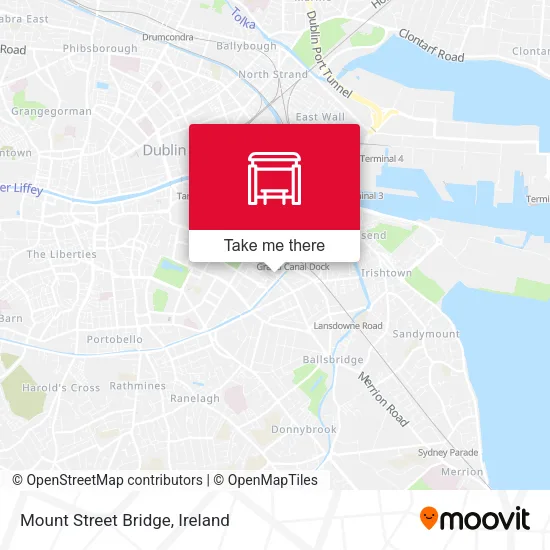 Mount Street Bridge map