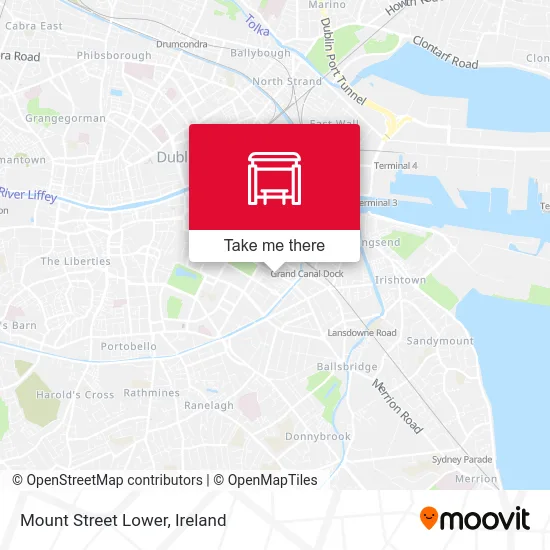 Mount Street Lower map