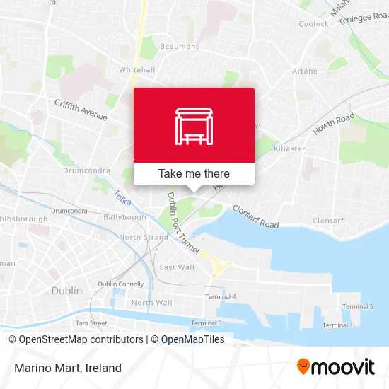 Marino Mart map