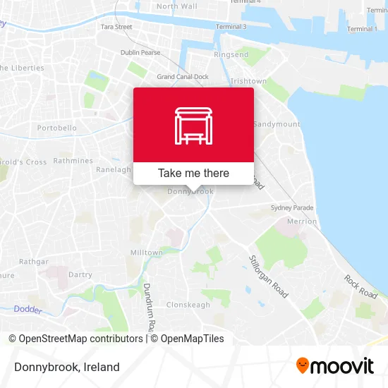 Donnybrook map
