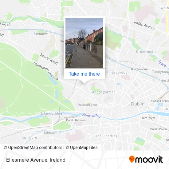 Ellesmere Avenue map