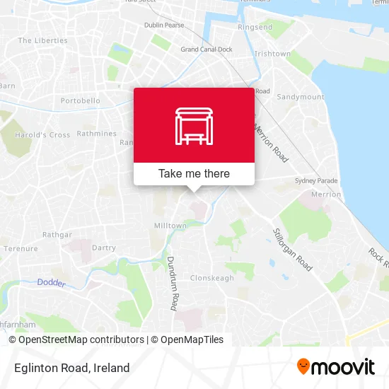 Eglinton Road map