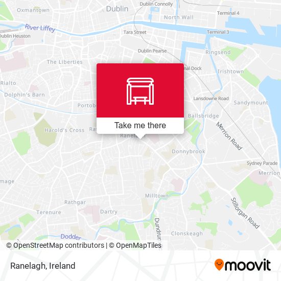 Ranelagh map