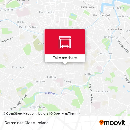 Rathmines Close map