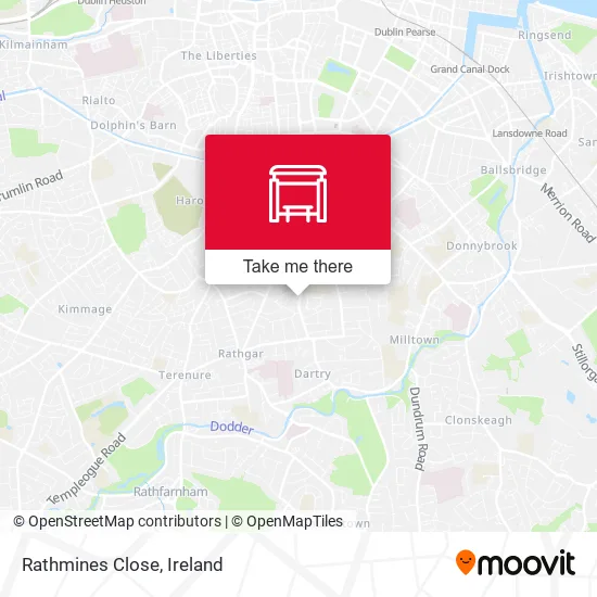 Rathmines Close map