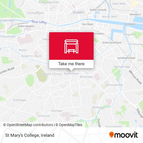 St Mary's College map