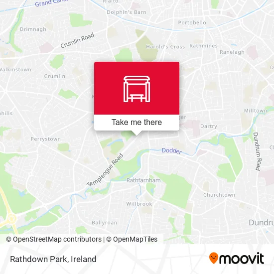 Rathdown Park map