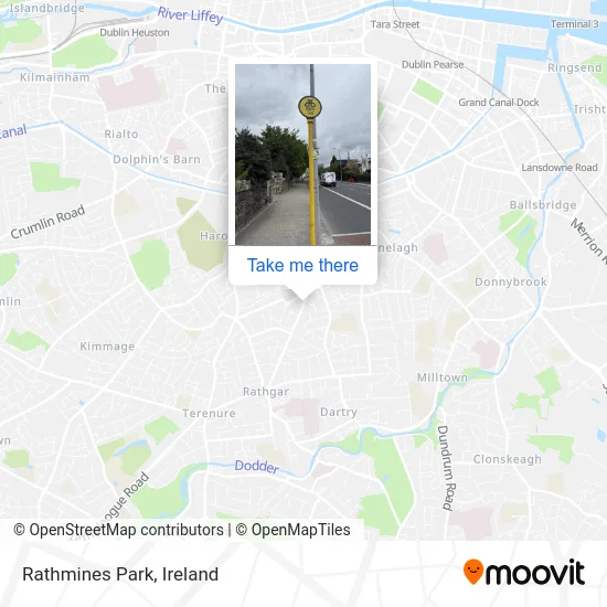 Rathmines Park map