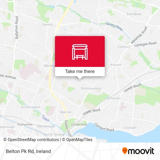 Belton Pk Rd map