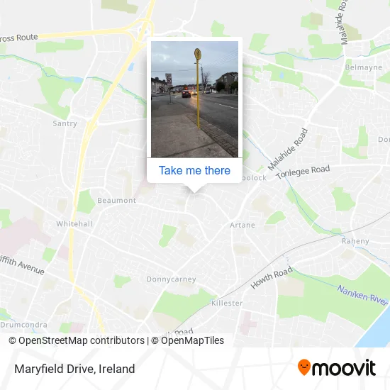 Maryfield Drive map