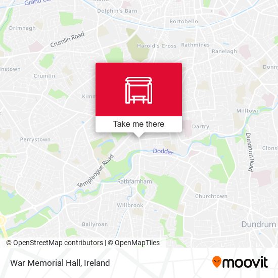 War Memorial Hall map