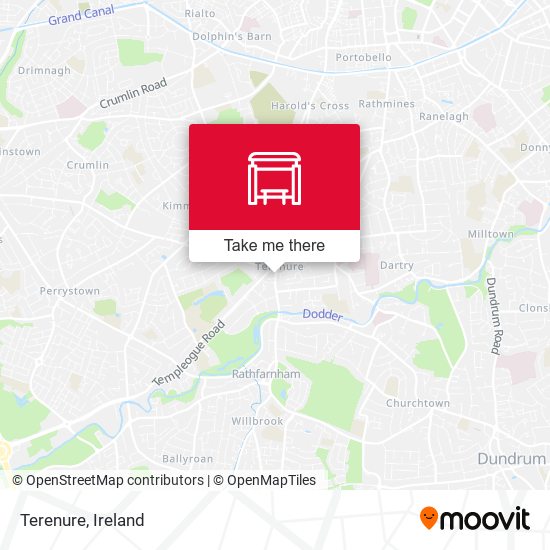 Terenure map