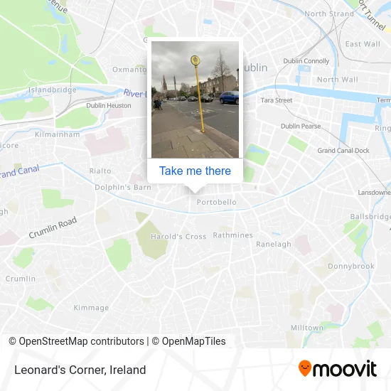 Leonard's Corner map