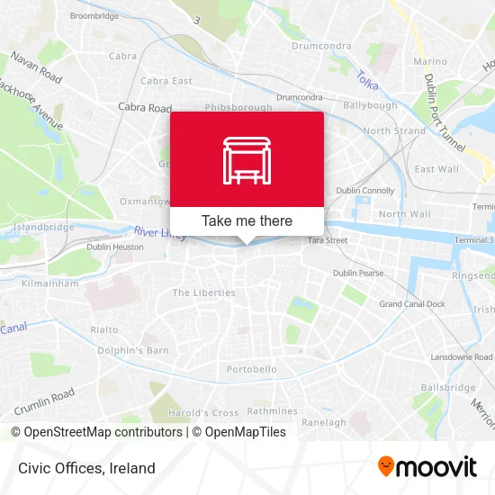 Civic Offices map