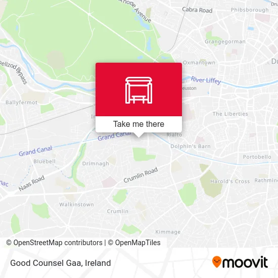 Good Counsel Gaa map