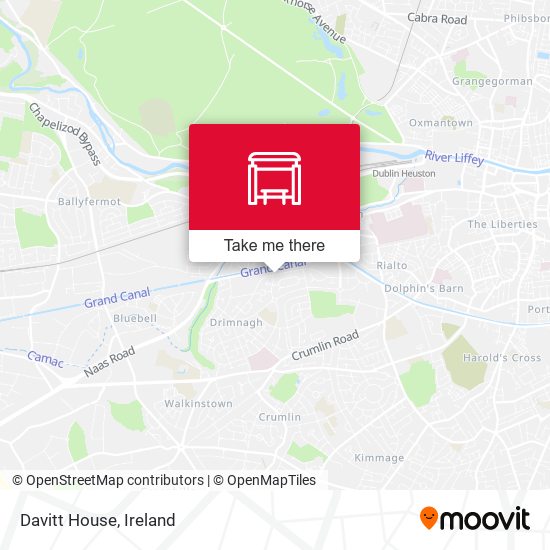 Davitt House map