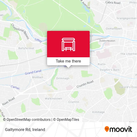 Galtymore Rd map