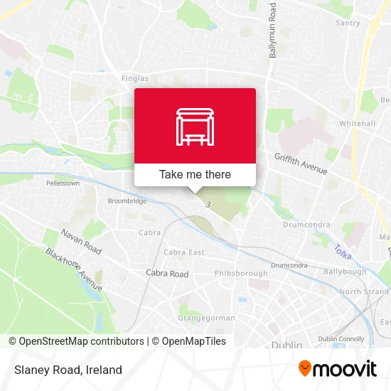 Slaney Road map