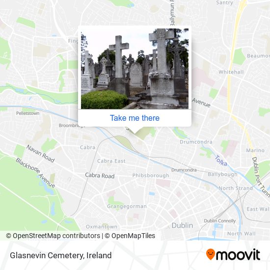 Glasnevin Cemetery, Stop 1536 map