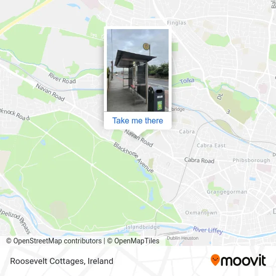 Roosevelt Cottages map