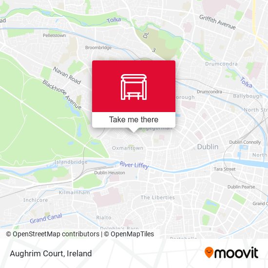 Aughrim Court map