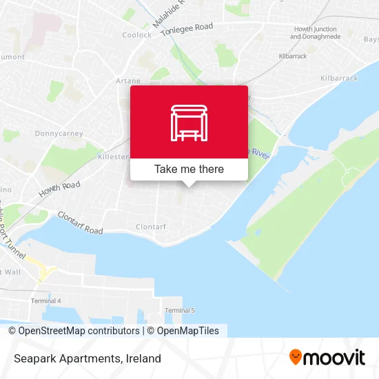Seapark Apartments map