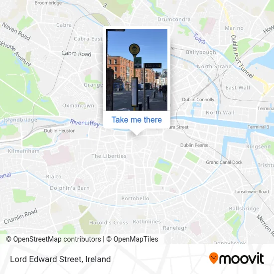 Lord Edward Street map