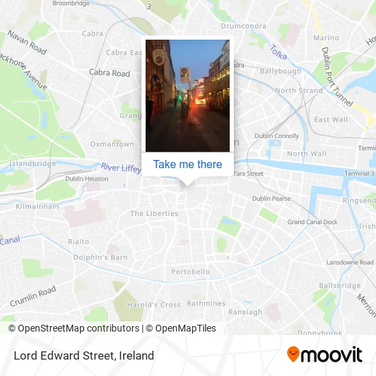 Lord Edward Street plan