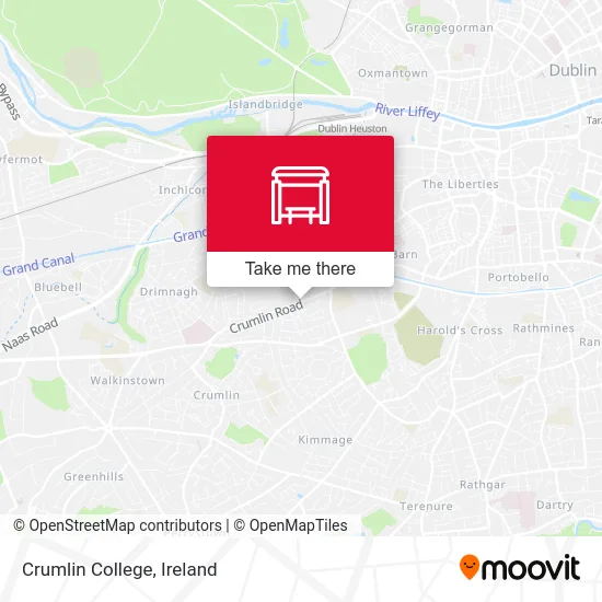 Crumlin College map