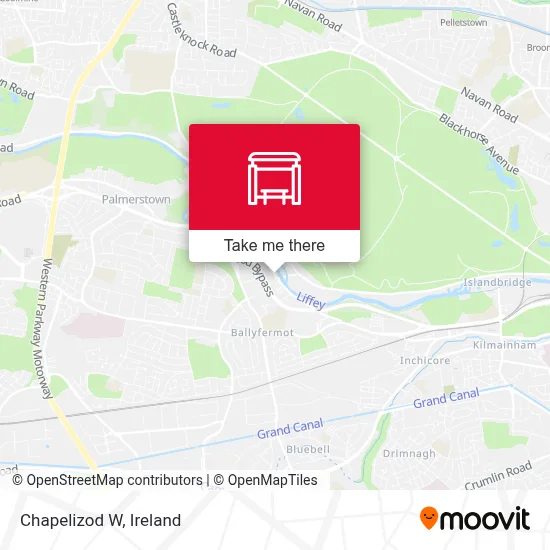 Chapelizod W map