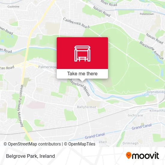 Belgrove Park map