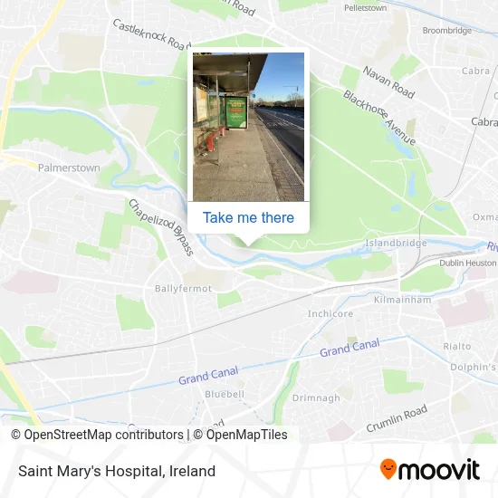 Saint Mary's Hospital map