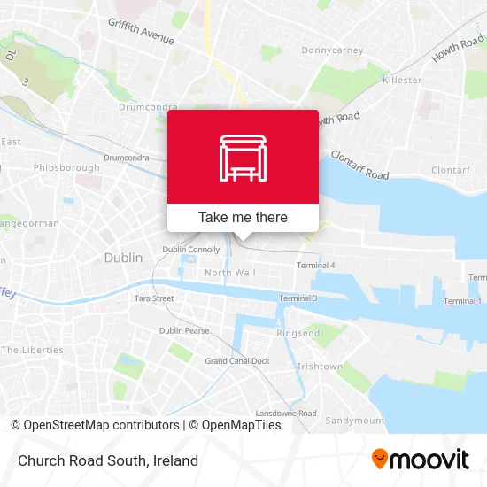 Church Road South map