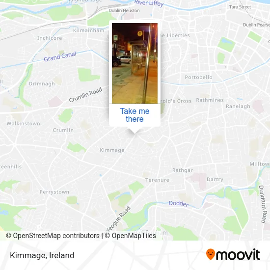 Kimmage map