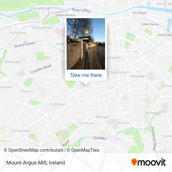 Mount Argus Mill map