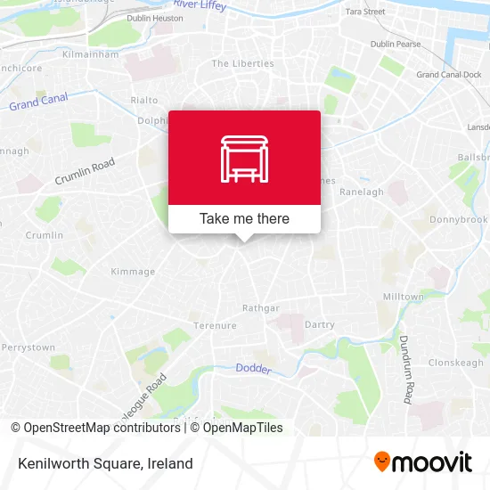 Kenilworth Square map