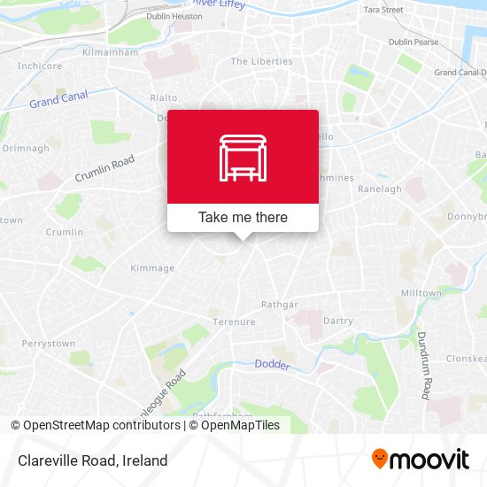 Clareville Road map