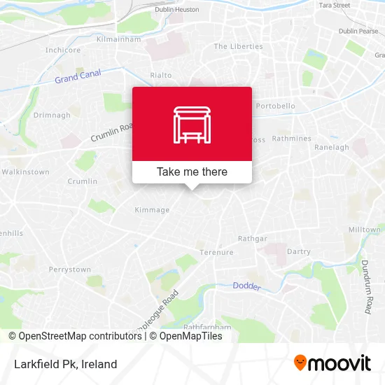 Larkfield Pk map