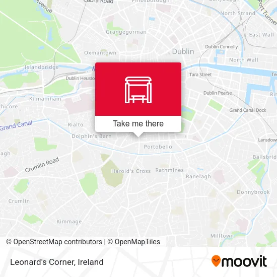 Leonard's Corner map
