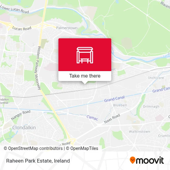 Raheen Park Estate map