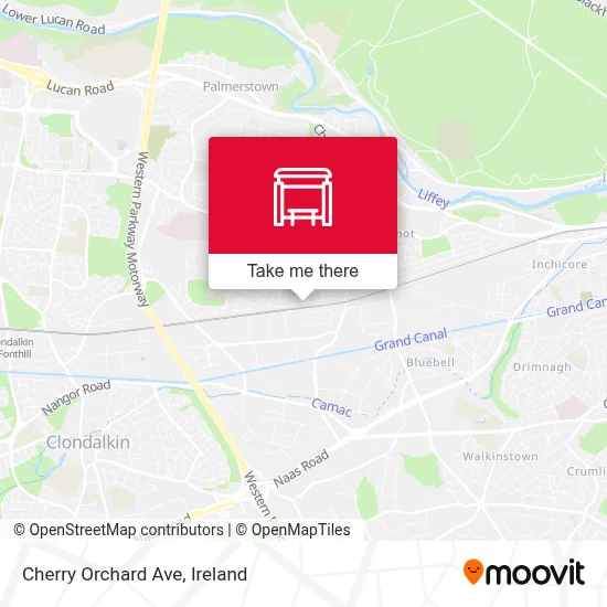Cherry Orchard Ave map