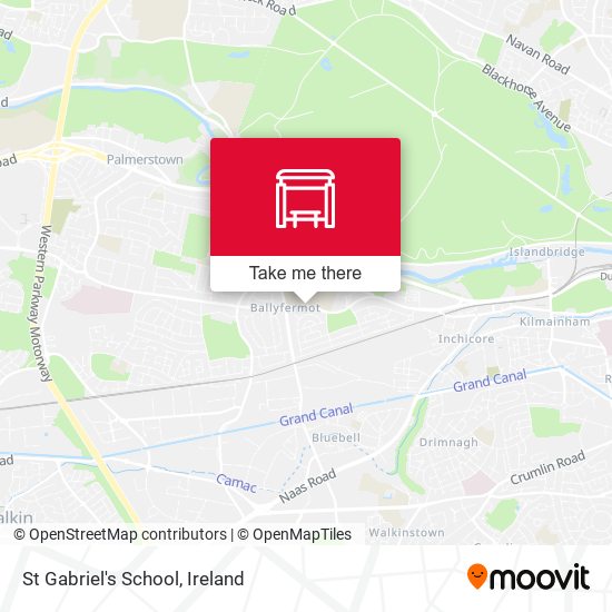 St Gabriel's School map