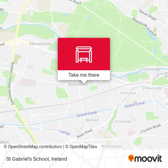 St Gabriel's School map
