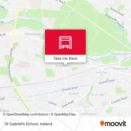 St Gabriel's School map